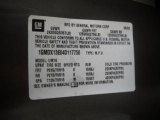 2004 Pontiac Montana  Info Tag