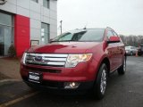 2008 Redfire Metallic Ford Edge Limited AWD #46038511