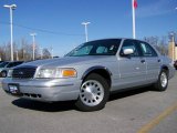 Silver Frost Metallic Ford Crown Victoria in 1998