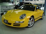 2006 Porsche 911 Speed Yellow