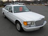1991 Mercedes-Benz S Class 300 SEL Front 3/4 View