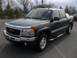 2005 Carbon Metallic GMC Sierra 1500 SLE Crew Cab 4x4 #46038717