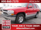2002 Victory Red Chevrolet Tahoe 4x4 #46038827