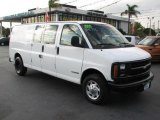 1999 Summit White Chevrolet Express 3500 Extended Cargo #46038870