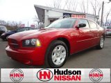2007 Inferno Red Crystal Pearl Dodge Charger  #46068462