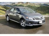 2011 Magnetic Gray Metallic Toyota Corolla S #46069455