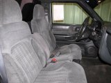 2000 Chevrolet S10 LS Regular Cab Graphite Interior