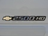 2005 Chevrolet Silverado 2500HD LT Extended Cab Marks and Logos