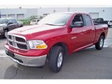 2009 Inferno Red Crystal Pearl Dodge Ram 1500 SLT Quad Cab 4x4 #46069857