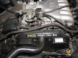 2001 Toyota Tacoma V6 PreRunner TRD Double Cab 3.4 Liter DOHC 24-Valve V6 Engine