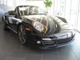 2011 Basalt Black Metallic Porsche 911 Turbo S Cabriolet #46070081