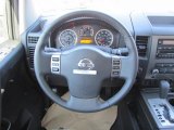 2011 Nissan Titan SV Heavy Metal Chrome Edition Crew Cab 4x4 Steering Wheel