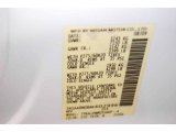 2010 Armada Color Code for Blizzard White - Color Code: Q10