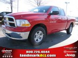 2011 Flame Red Dodge Ram 1500 SLT Quad Cab #46069938