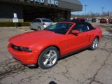 Race Red Ford Mustang in 2012