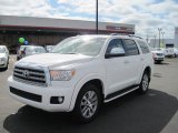 2011 Blizzard White Pearl Toyota Sequoia Limited 4WD #46070233