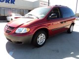 2007 Inferno Red Crystal Pearl Dodge Caravan SE #46070255