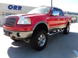 2007 Bright Red Ford F150 FX4 SuperCrew 4x4 #46070258