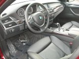 2011 BMW X6 xDrive50i Black Interior