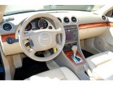 2006 Audi A4 3.0 quattro Cabriolet Beige Interior