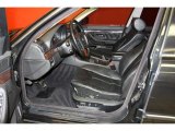 2001 BMW 7 Series 740i Sedan Black Interior