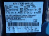 2011 F350 Super Duty Color Code for Dark Blue Pearl - Color Code: DX