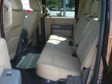 2011 Ford F250 Super Duty Lariat Crew Cab 4x4 Adobe Beige Interior