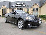 2010 Obsidian Black Lexus IS 350C Convertible #46070327