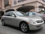 2003 Desert Platinum Metallic Infiniti G 35 Sedan #46091612