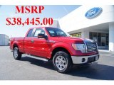 2011 Red Candy Metallic Ford F150 XLT SuperCab 4x4 #46091621