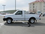 Oxford White Mazda B-Series Truck in 1998