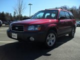 2003 Cayenne Red Pearl Subaru Forester 2.5 X #46092046