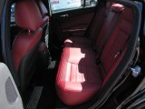 2011 Dodge Charger R/T Plus Black/Radar Red Interior
