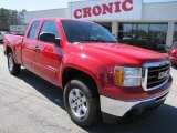 2009 Fire Red GMC Sierra 1500 SLE Extended Cab #46070025