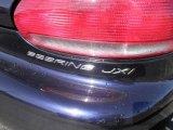 1997 Chrysler Sebring JXi Convertible Marks and Logos