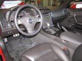 2009 Chevrolet Corvette Convertible Ebony Interior