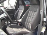 2010 Volkswagen GTI 4 Door Interlagos Plaid Cloth Interior