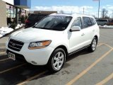 2008 Powder White Pearl Hyundai Santa Fe SE 4WD #46092168