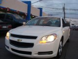 2008 White Chevrolet Malibu LS Sedan #46092244