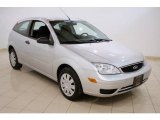 2007 CD Silver Metallic Ford Focus ZX3 S Coupe #46092257