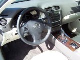 2010 Lexus IS 250 Ecru Beige Interior