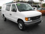 2005 Oxford White Ford E Series Van E250 Commercial #46092299