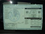 2011 Volkswagen Jetta S Sedan Window Sticker