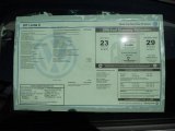 2011 Volkswagen Jetta S Sedan Window Sticker