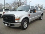 2010 Ford F250 Super Duty XL Crew Cab Front 3/4 View