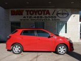 2010 Radiant Red Toyota Matrix 1.8 #46069602