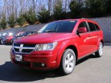 2010 Inferno Red Crystal Pearl Coat Dodge Journey SXT #46183823