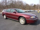 2002 Dark Carmine Red Metallic Chevrolet Impala  #46183418