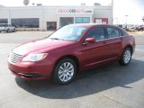 2011 Deep Cherry Red Crystal Pearl Chrysler 200 Touring #46183644