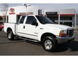 1999 Oxford White Ford F250 Super Duty XLT Extended Cab 4x4 #46183109
